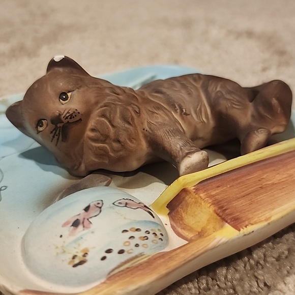 Vintage 1950's Wall Art. 3d Kittens At Play Brand Napco - Picture 13 of 14